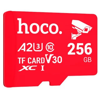 Карта пам'яті Hoco microSDHC Class 10 - 256GB (без адаптера) фото 1 з 1