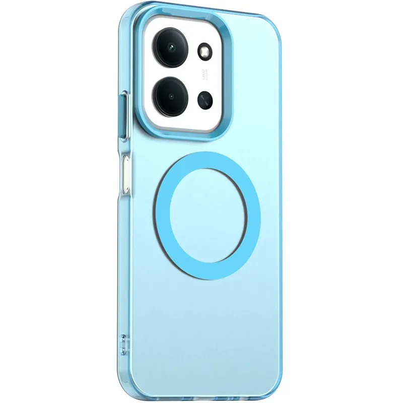 TPU+PC чохол Hybrid Magnetic Safe Case для Xiaomi Poco C85 (Global) – Blue. Фото 1 з 4