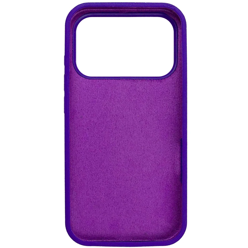 Чохол з закритим низом Silicone Case на Apple iPhone 17 Pro Max (6.9") – Фіолетовий / Ultra Violet. Фото 3 з 5