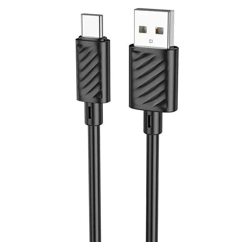 

Дата кабель Hoco X88 Gratified USB to Type-C (1m) (Black)