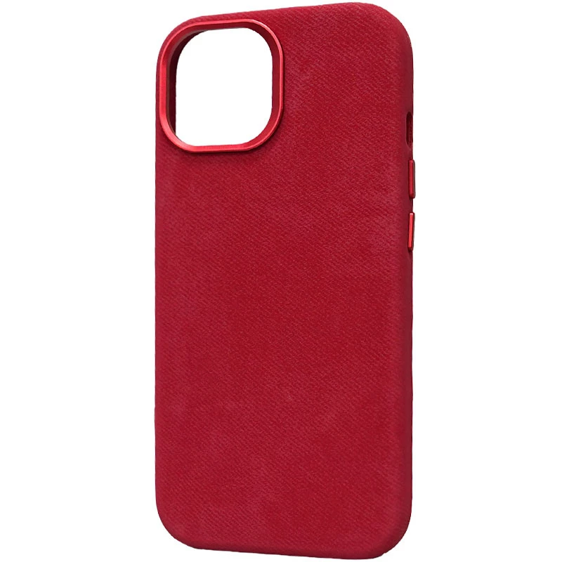 Чохол Denim з MagSafe для Apple iPhone 15 (6.1") – Red. Фото 2 з 3