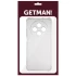 Ультратонкий силіконовий чохол GETMAN з критими бортами та камерою для Oppo Reno 12 F 4G/5G – Безбарвний (прозорий). Фото 6 з 7