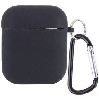 Силіконовий футляр з мікрофіброю для навушників Airpods 1/2 фото 1 з 6