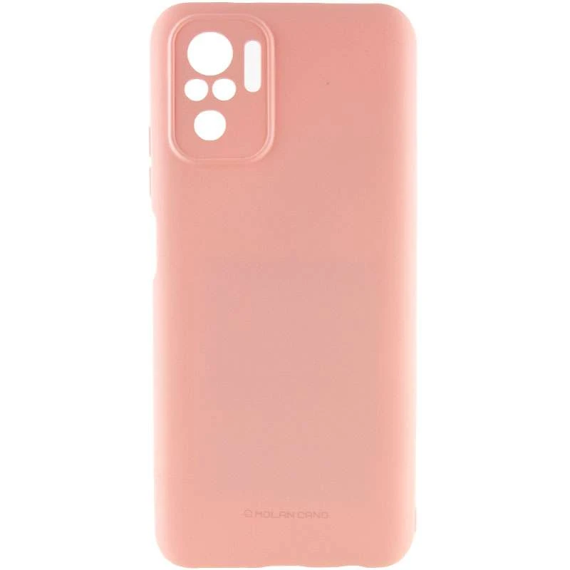 

Силіконовий чохол Molan Cano Smooth на Xiaomi Redmi Note 10 / Note 10s (Рожевий)