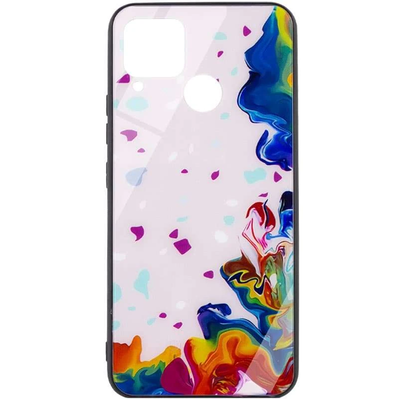 

Скляний чохол Diversity на Realme C15 (Stains multicolored)