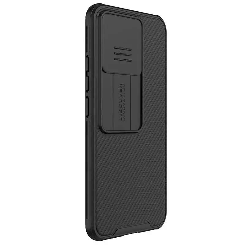 Карбована накладка Nillkin Pro зі шторкою для камери на Xiaomi 13 Pro – Black. Фото 2 з 8