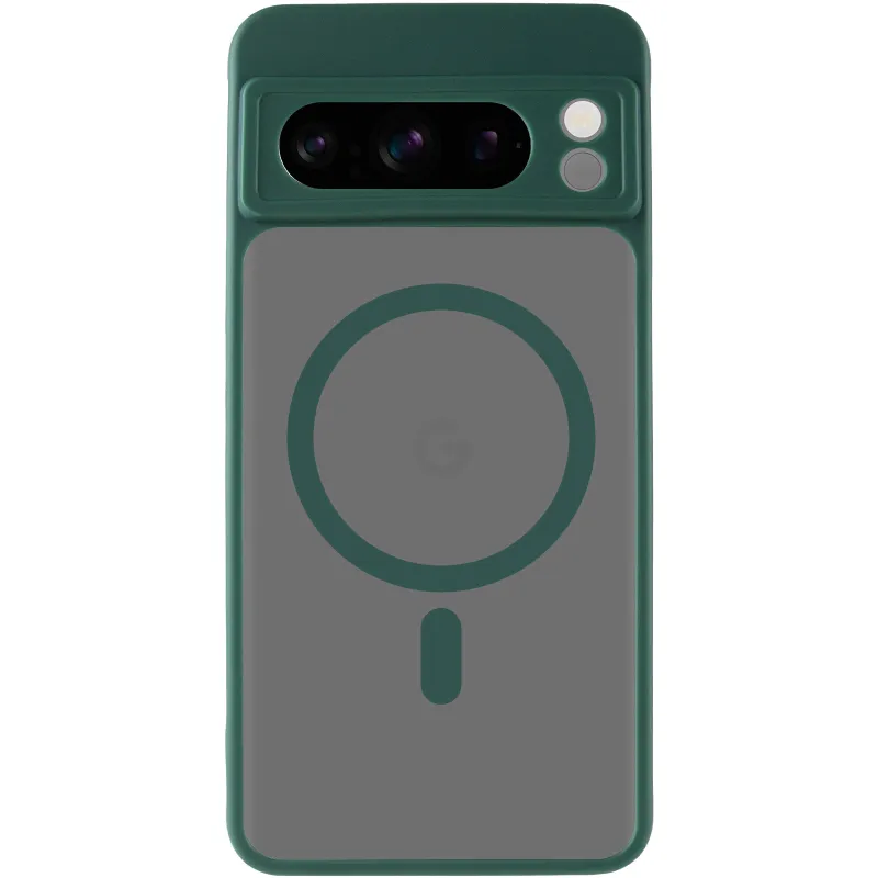 Чехол TPU Bloom with Magnetic Fit для Google Pixel 8 Pro – Green. Фото 4 из 7