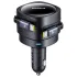 АЗУ Baseus Enjoyment Max PD60W with retractable cables (1USB-A/1C) (C00035507121) – Cosmic Black. Фото 2 из 4