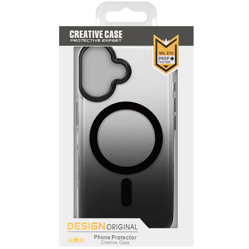 Чехол Phantom из MagSafe для Apple iPhone 16 – Black. Фото 3 из 3