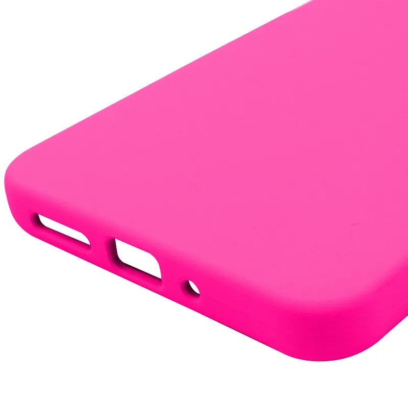 Чохол Silicone Case Lakshmi Premium із закритою камерою для Xiaomi Redmi 13C – Рожевий / Barbie pink. Фото 8 з 8