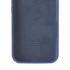 Чехол Silicone Case с закрытым низом для Apple iPhone 17e (6.1") – Синий / Deep navy. Фото 4 из 6