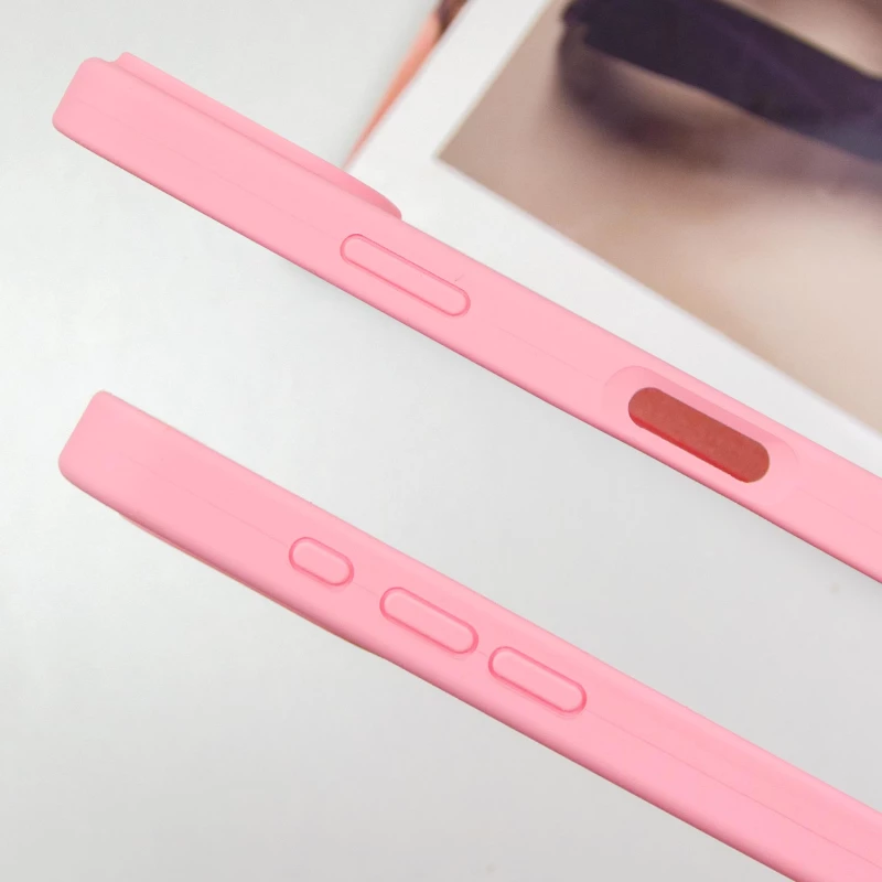 Чохол Silicone Case з закритим низом на Apple iPhone 16 Pro – Рожевий / Light pink. Фото 4 з 8