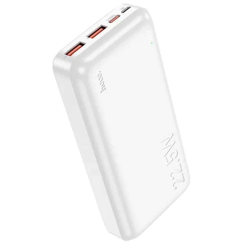 Портативний зарядний пристрій Power Bank Hoco J101A Astute 22.5W 20000 mAh – White. Фото 4 з 5