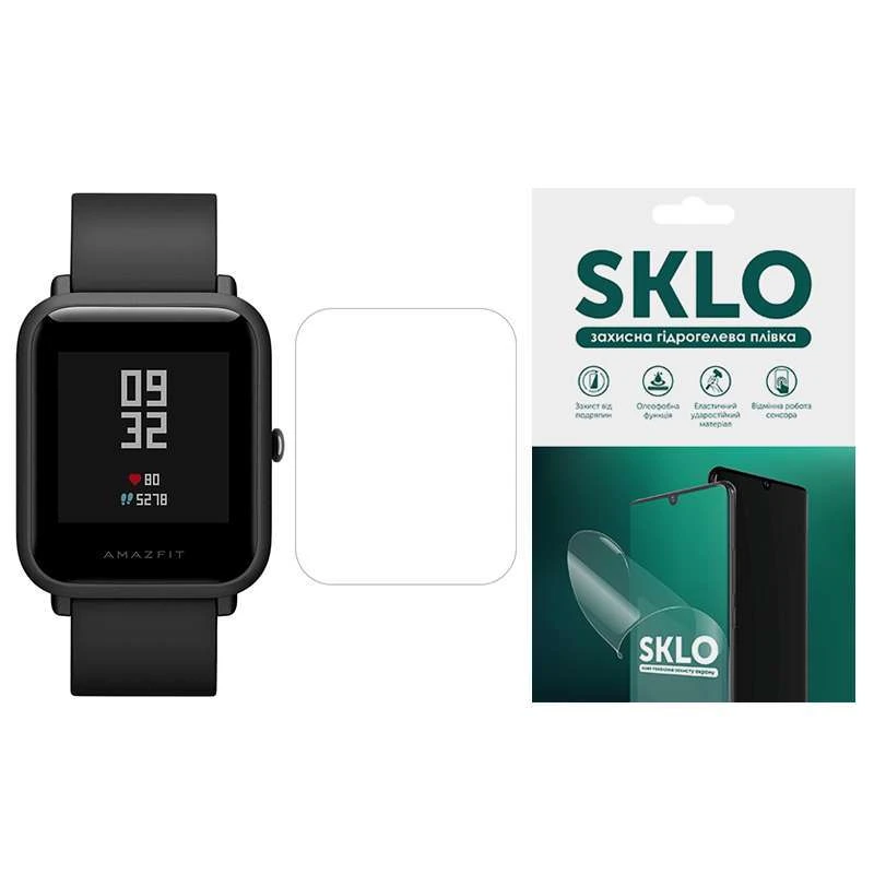 

Захисна гідрогелева плівка SKLO (екран) 4шт. на Amazfit GTS 2
