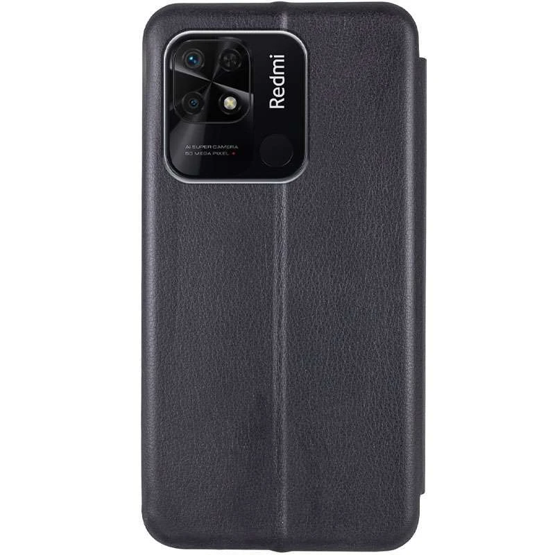 Чохол-книжка класичний на Xiaomi Redmi 10C – Чорний. Фото 2 з 4