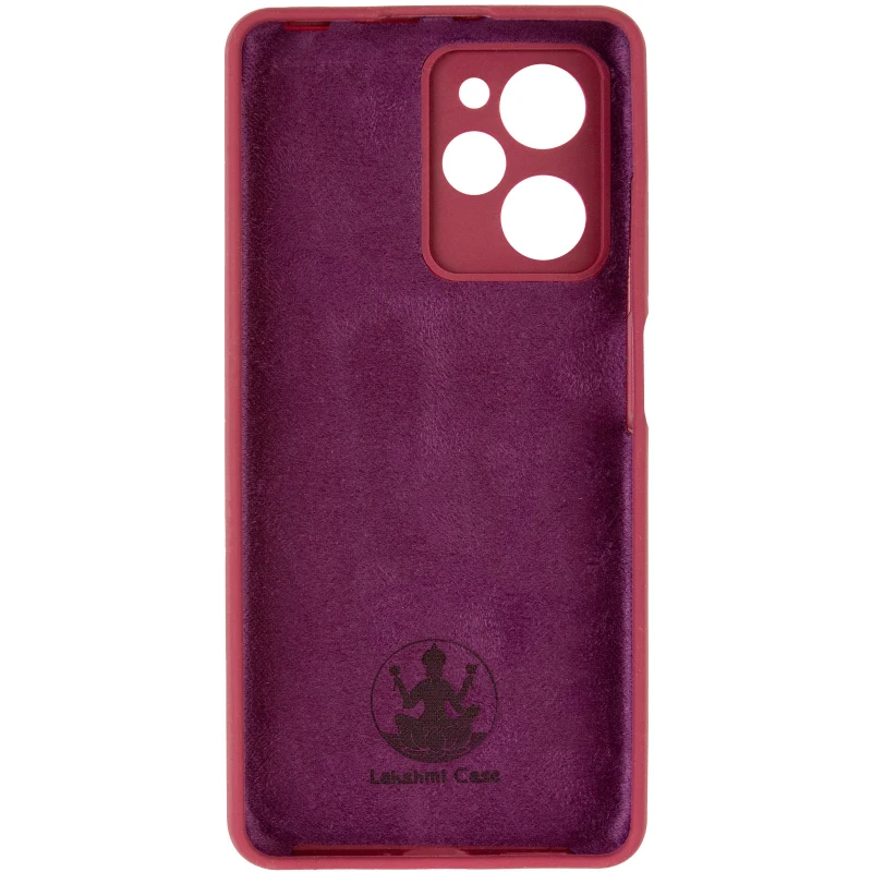 Чохол Silicone Cover Ummi Lakshmi Full Camera (AA) для Xiaomi Poco X5 Pro 5G – Бордовий / Marsala. Фото 3 з 5