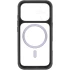 Чохол TPU GETMAN Moon Clear with MagSafe для Apple iPhone 17 (6.3") – Black. Фото 6 з 8