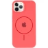 Чехол Silicone Armor Max with MagSafe для Apple iPhone 11 Pro (5.8") – Арбузный / Watermelon red. Фото 4 из 9