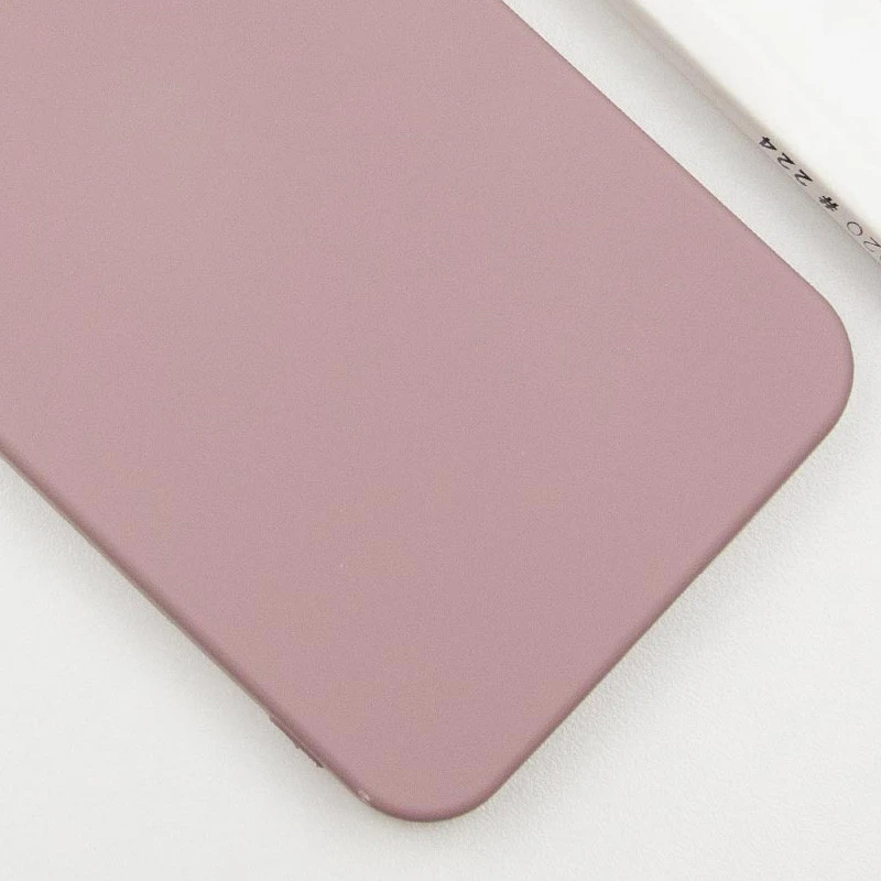 Кольоровий силіконовий чохол GETMAN із закритою камерою для Samsung Galaxy S23+ – Рожевий / Pink Sand. Фото 3 з 9