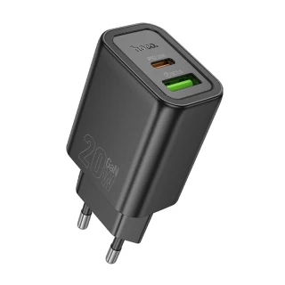 МЗП Hoco N61 Gentle PD20W+QC3.0 (1USB-A/1C) фото 1 з 4