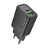 МЗП Hoco N61 Gentle PD20W+QC3.0 (1USB-A/1C) + кабель Type-C to Type-C – Black. Фото 4 з 6