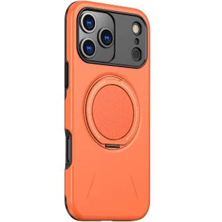 TPU+PC чохол Kalebol Magnetic Case для Apple iPhone 17 Pro — Orange