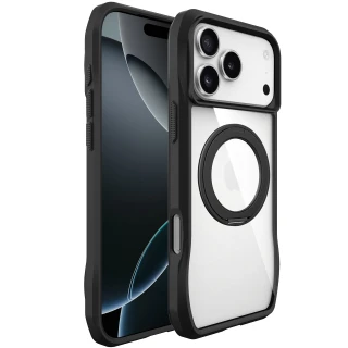 TPU+PC чехол Space Octagon MagSafe with aluminium ring для Apple iPhone 17 Pro (6.3") фото 1 из 8