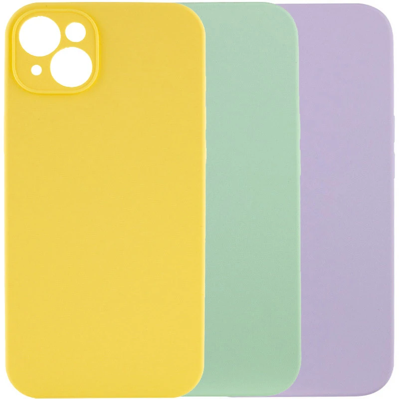 Чохол Silk Full Camera Protective (AA) NO LOGO для Apple iPhone 14 (6.1") фото 2 з 2
