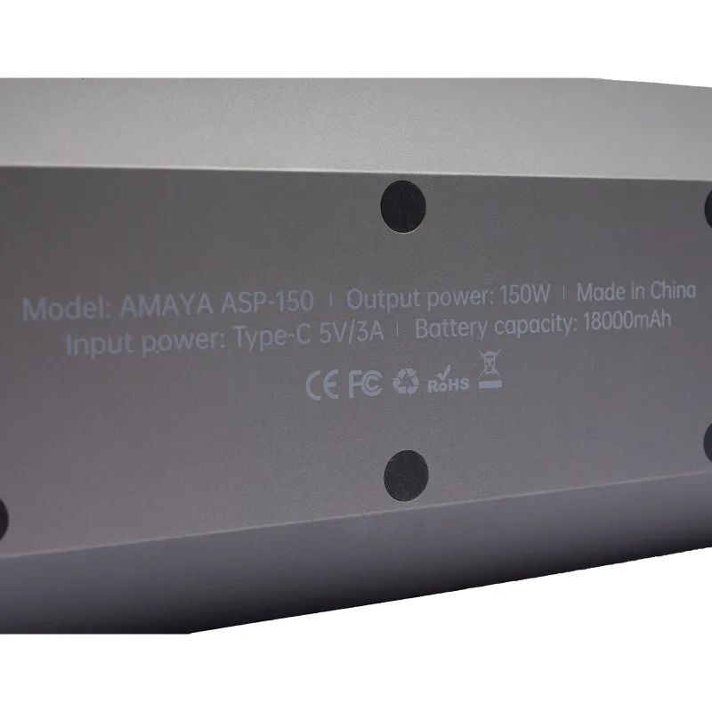 Bluetooth Колонка Amaya ASP-150 Two-person 150W + два мікрофона – Black. Фото 9 з 10