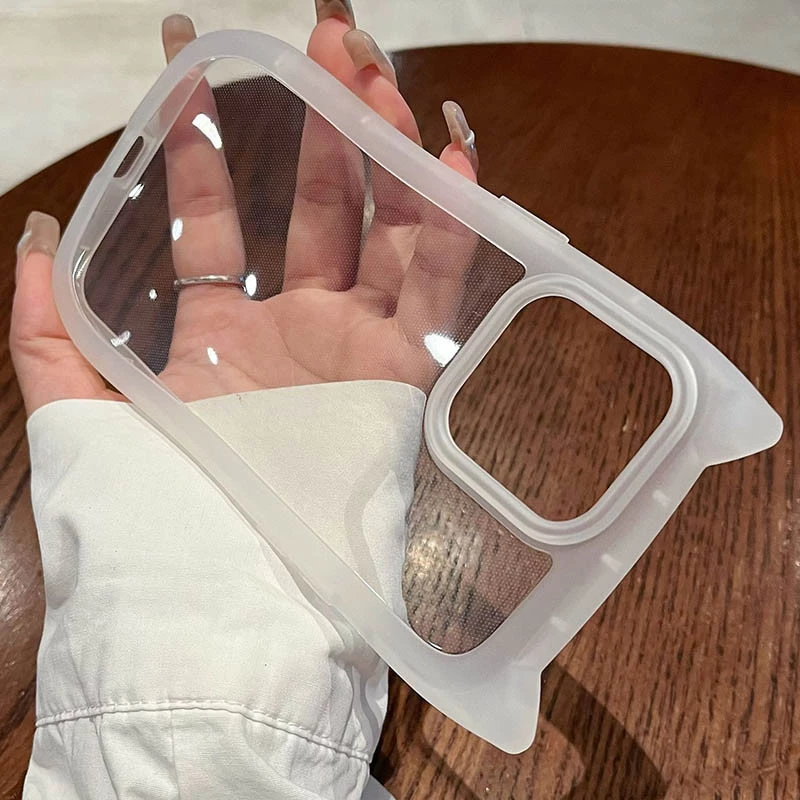 Чехол Cat fantasy для Apple iPhone SE (2020) – Transparent. Фото 3 из 3