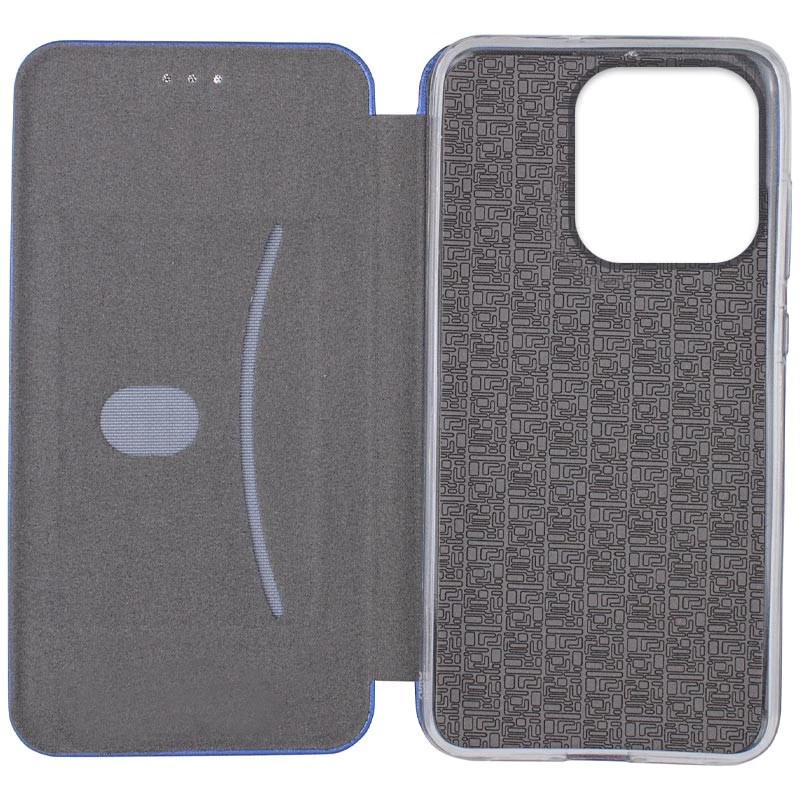 Чохол-книжка класичний на Xiaomi Redmi Note 14 4G (Europe version) – Синій. Фото 3 з 3