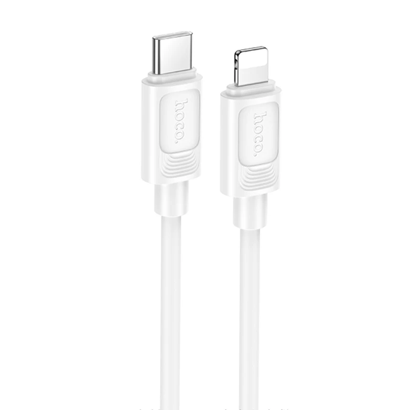 Дата кабель Hoco X122 Benefit Type-C to Lightning 27W (1m) – White. Фото 1 з 2