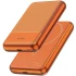 Портативное ЗУ Power Bank WIWU P089 Seraph PD20W с БЗУ 10000 mAh – Orange. Фото 2 из 4