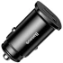 АЗП Baseus Square Metal PD 3.0 QC 4.0+ 30W USB + Type-C – Чорний. Фото 3 з 5