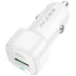 АЗП Borofone BZ34B Cloud PD20W+QC3.0 total 38W (1USB-A/1C) – White. Фото 3 з 4