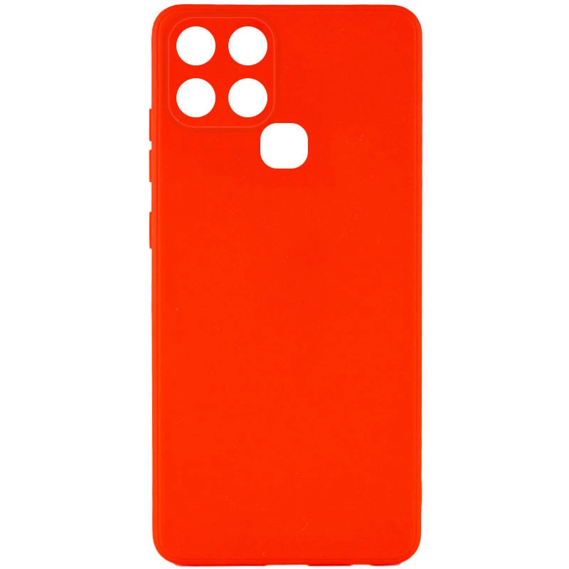 

Кольоровий силіконовий чохол із захистом камери на Infinix Smart 6 (Червоний / Red)