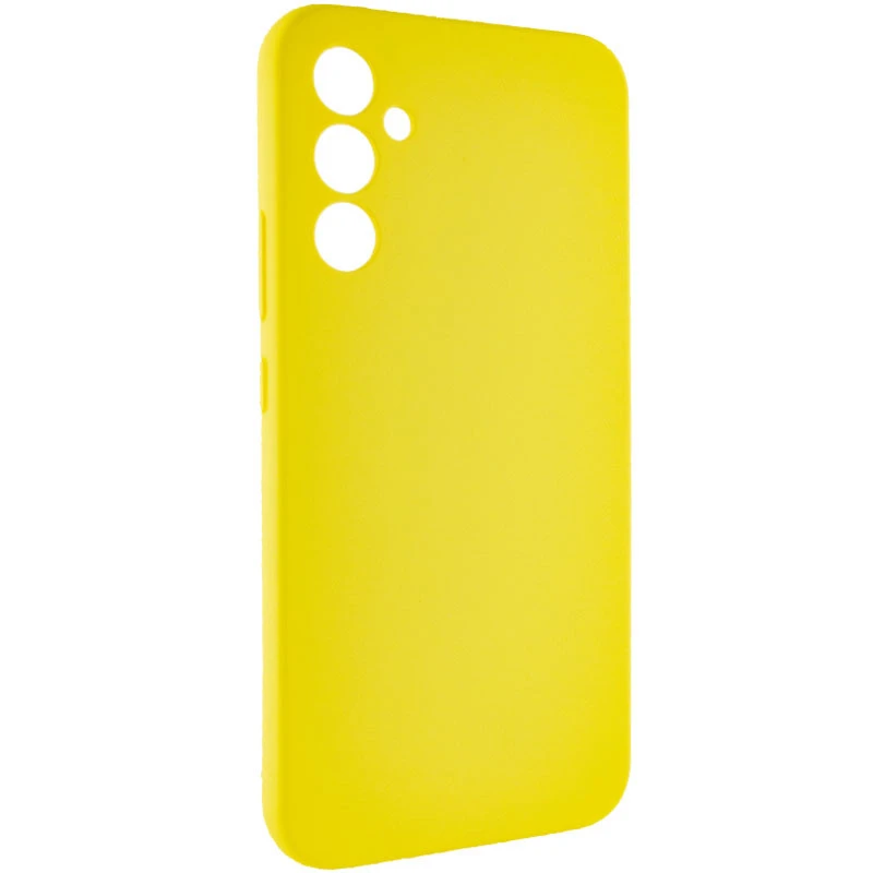 Чохол Silicone Case Lakshmi Premium із закритою камерою для Samsung Galaxy S24 – Жовтий / Yellow. Фото 3 з 9