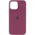 Чохол Silk Full Protective (AA) для Apple iPhone 14 (6.1") – Бордовий / Plum. Фото 1 з 5