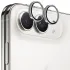 Металеве захисне скло на камеру на Apple iPhone Duo (5.4/7.6") – Срібний / Silver. Фото 1 з 1