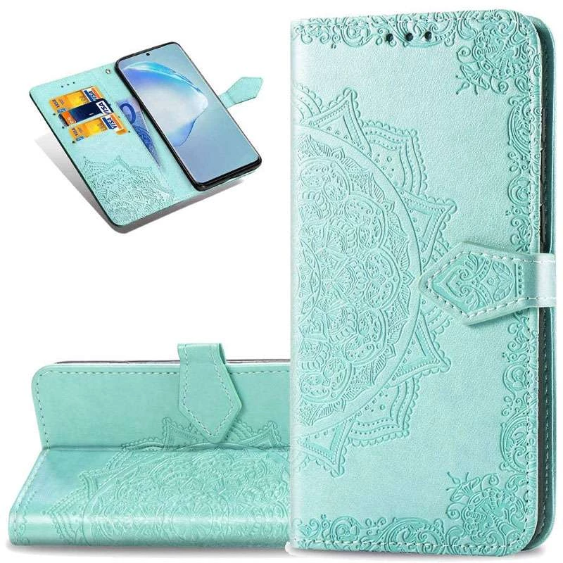 Чохол-книжка Art Case на Samsung Galaxy M11 – Бірюзовий. Фото 2 з 5