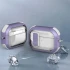 Футляр протиударний Locking Button для навушників Airpods Pro 2 / Pro – Light Purple. Фото 4 з 6