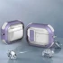 Футляр протиударний Locking Button для навушників Airpods Pro 3 – Light Purple. Фото 4 з 6