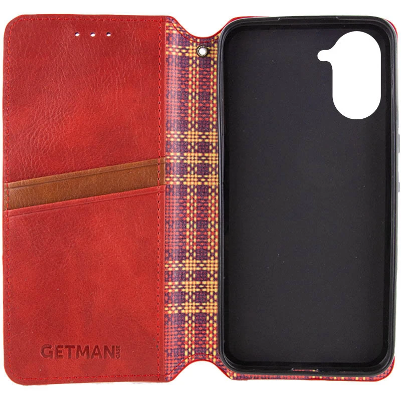 Чохол книжка GETMAN кубик для Xiaomi Redmi A5 (Europe version) – Червоний. Фото 4 з 5
