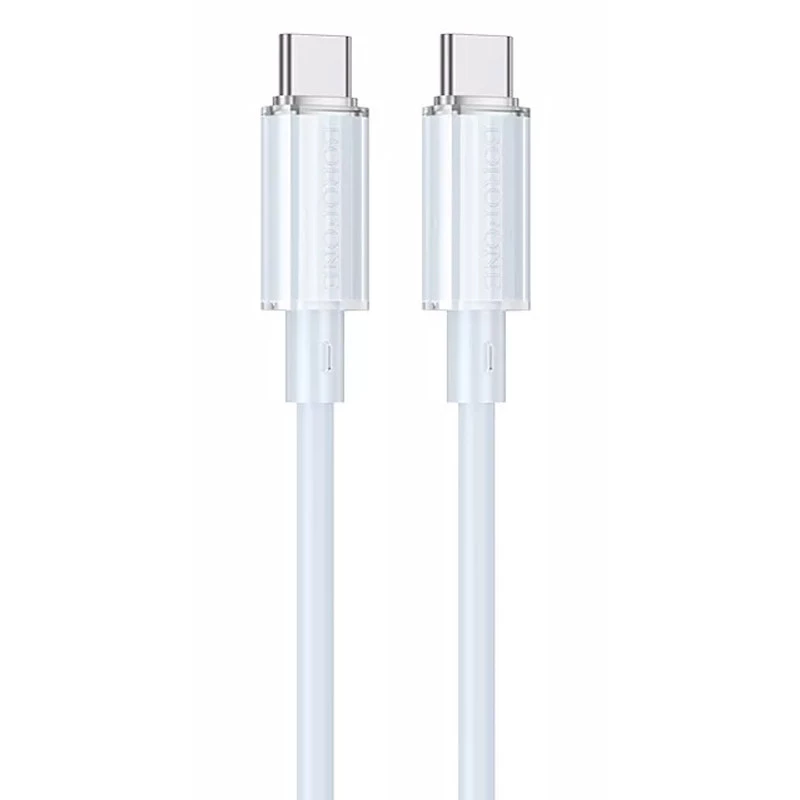 Дата кабель Borofone BX112 Lemon Type-C to Type-C 60W (1m) – Blue. Фото 1 з 6