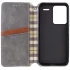 Чохол книжка GETMAN кубик для Xiaomi Redmi Note 13 Pro+ – Сірий. Фото 2 з 5