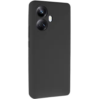 Чохол Silicone Case Lakshmi Premium із закритою камерою для Realme 10 Pro+ — Чорний / Black