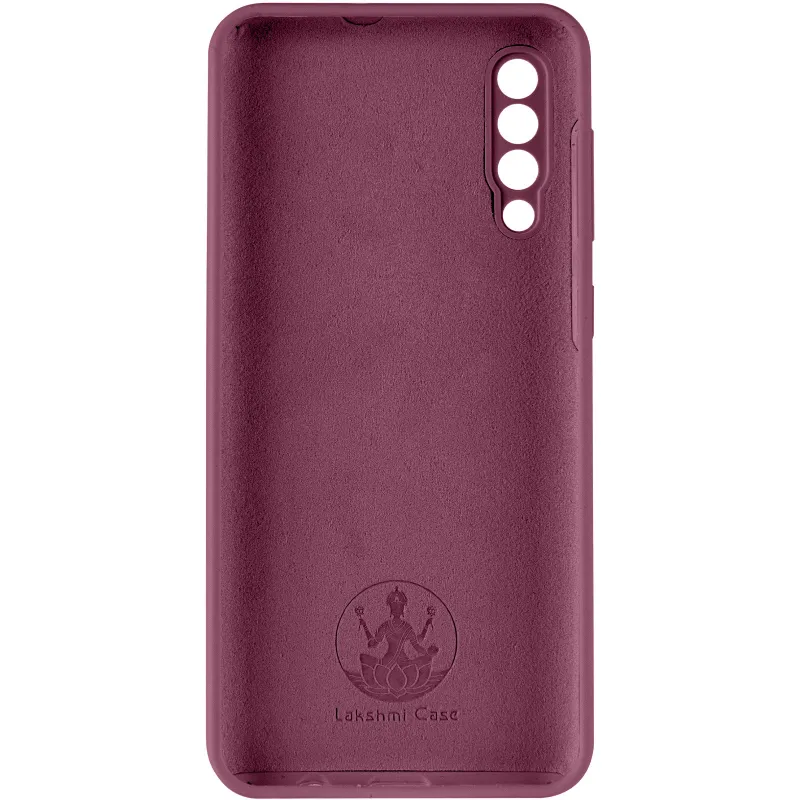 Чохол Silicone Case Lakshmi Premium із закритою камерою для Samsung Galaxy A50 (A505F) / A50s / A30s – Бордовий / Plum. Фото 5 з 8