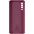 Чохол Silicone Case Lakshmi Premium із закритою камерою для Samsung Galaxy A50 (A505F) / A50s / A30s – Бордовий / Plum. Фото 5 з 8