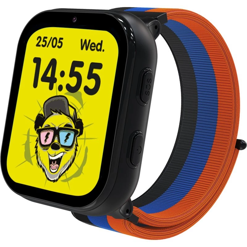 

Детские cмарт-часы с GPS трекером 4G Gelius GP-PK008 (Rainbow) (Black)