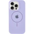 Чохол Silicone Case Full Protective (AA) V2 with MagSafe для Apple iPhone 14 (6.1") – Бузковий / Dasheen. Фото 1 з 7